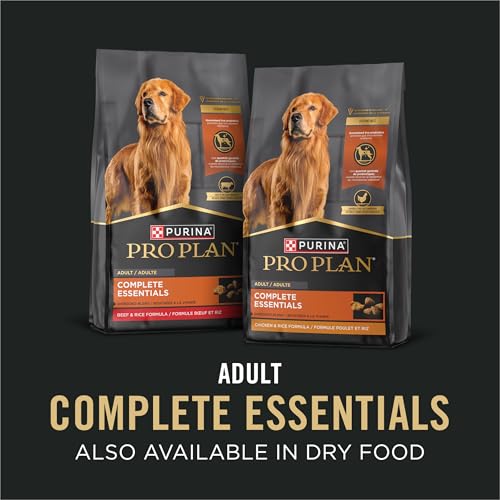 Purina Pro Plan Wet Dog Food Variety Pack – Chicken & Beef, 12 x 13 oz