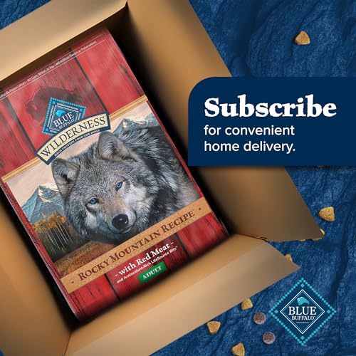 Blue Buffalo Wilderness Adult Dry Dog Food – Beef & Red Meat, 24 lb