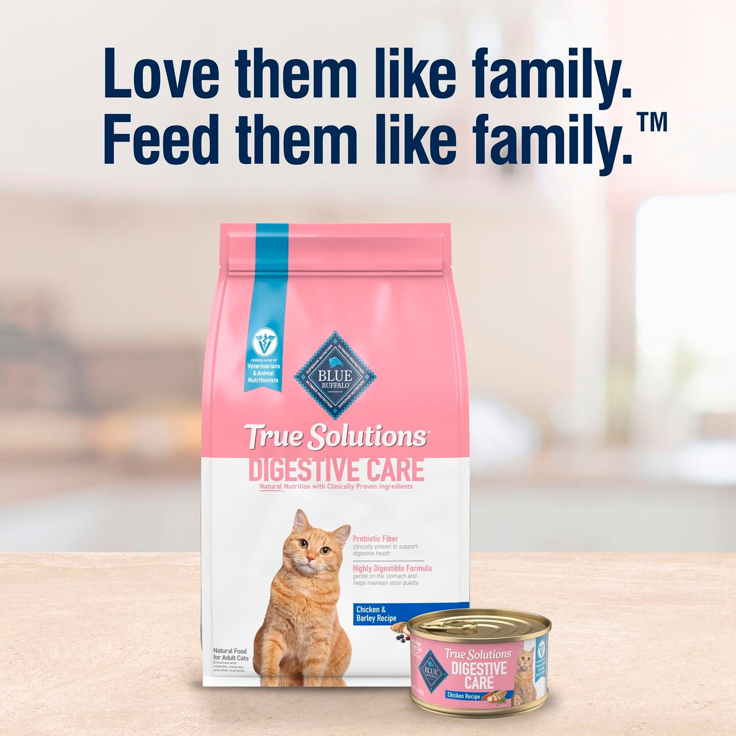 Blue Buffalo True Solutions Digestive Care Dry Cat Food – Chicken, 11 lb