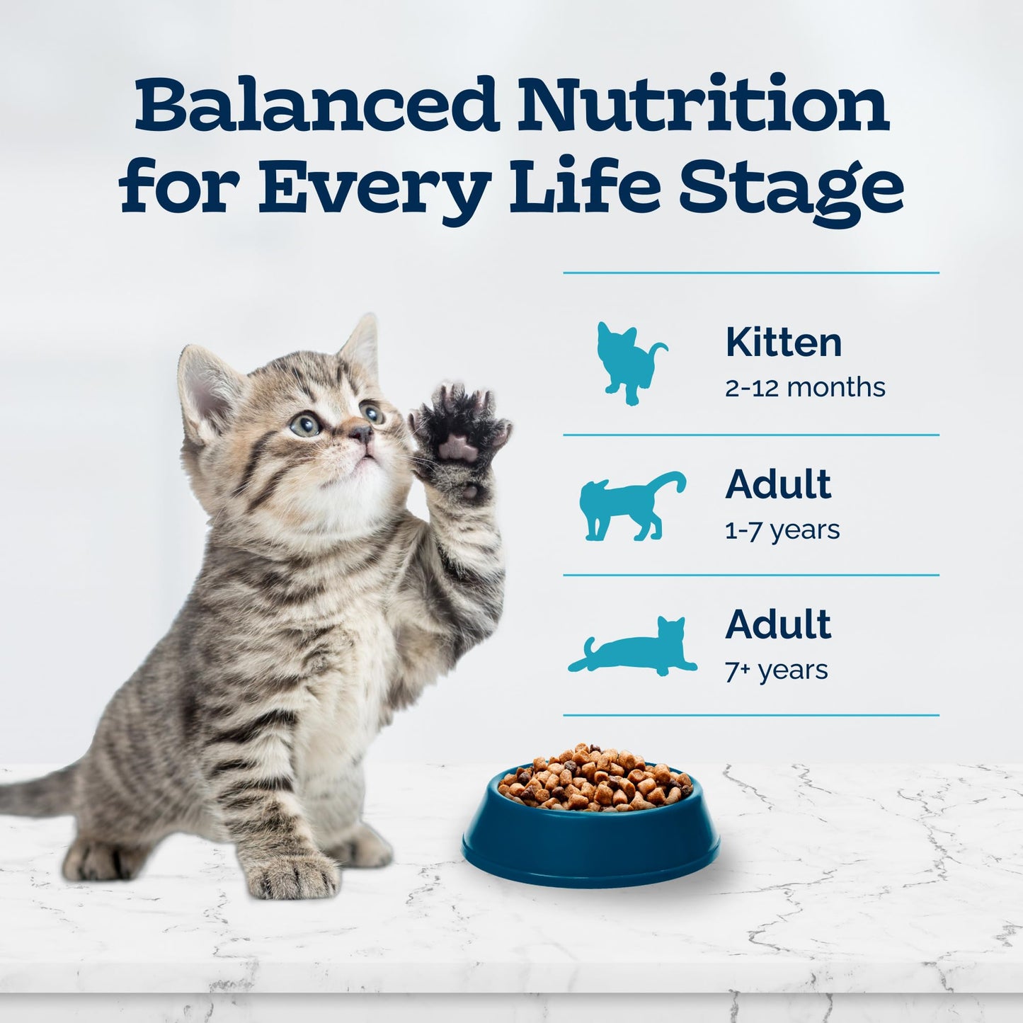 Blue Buffalo Tastefuls Kitten Food – Chicken, 7 lb