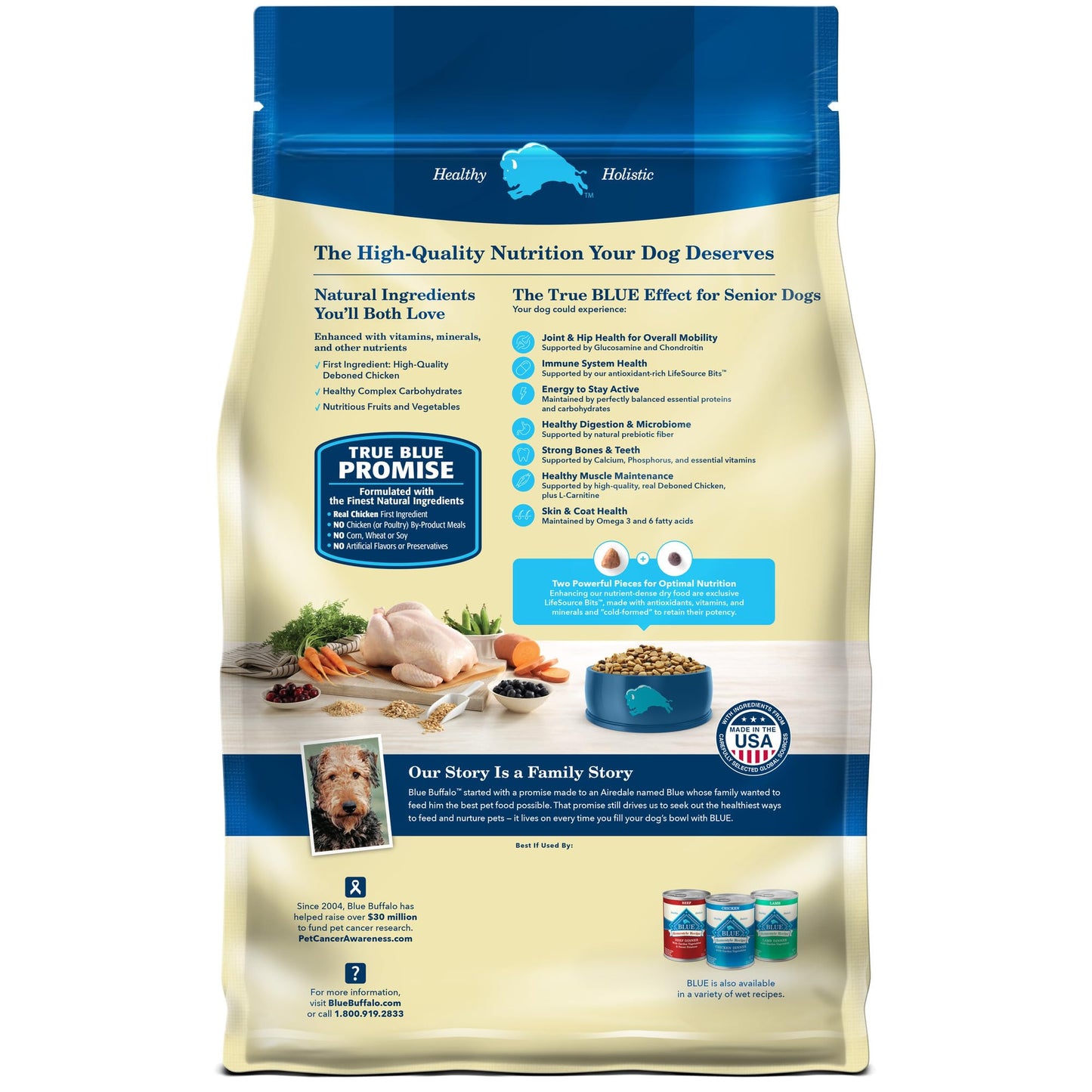 Blue Buffalo Life Protection Adult – Chicken, 34 lb