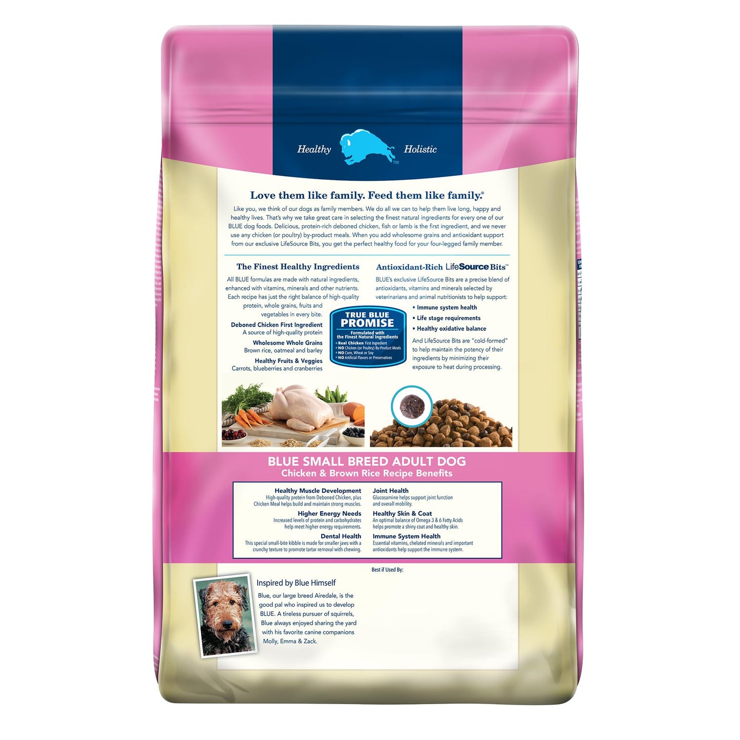 Blue Buffalo Life Protection Adult Small Breed – Chicken, 15 lb