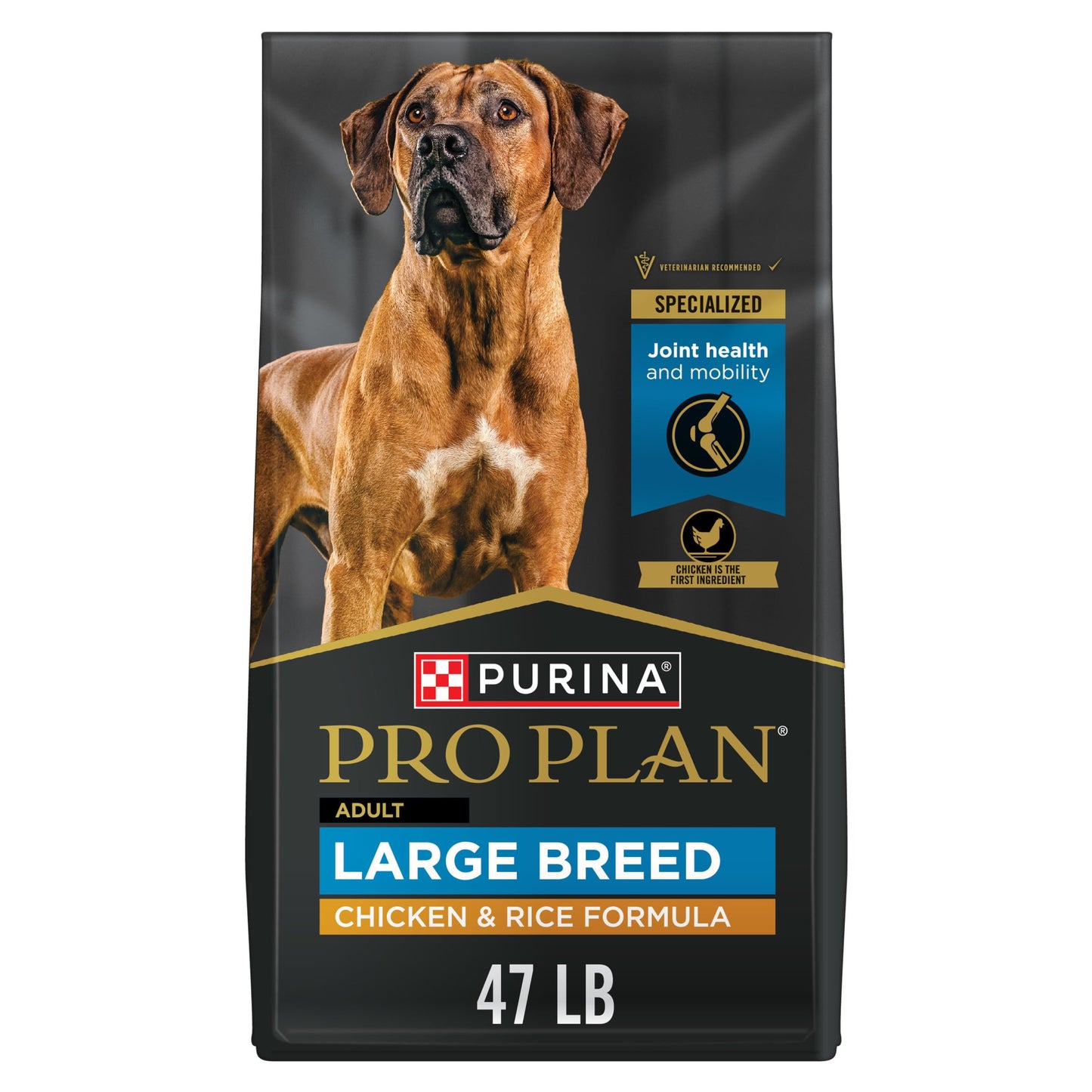 Purina Pro Plan Large Breed Dog Food – Chicken & Rice, High Protein