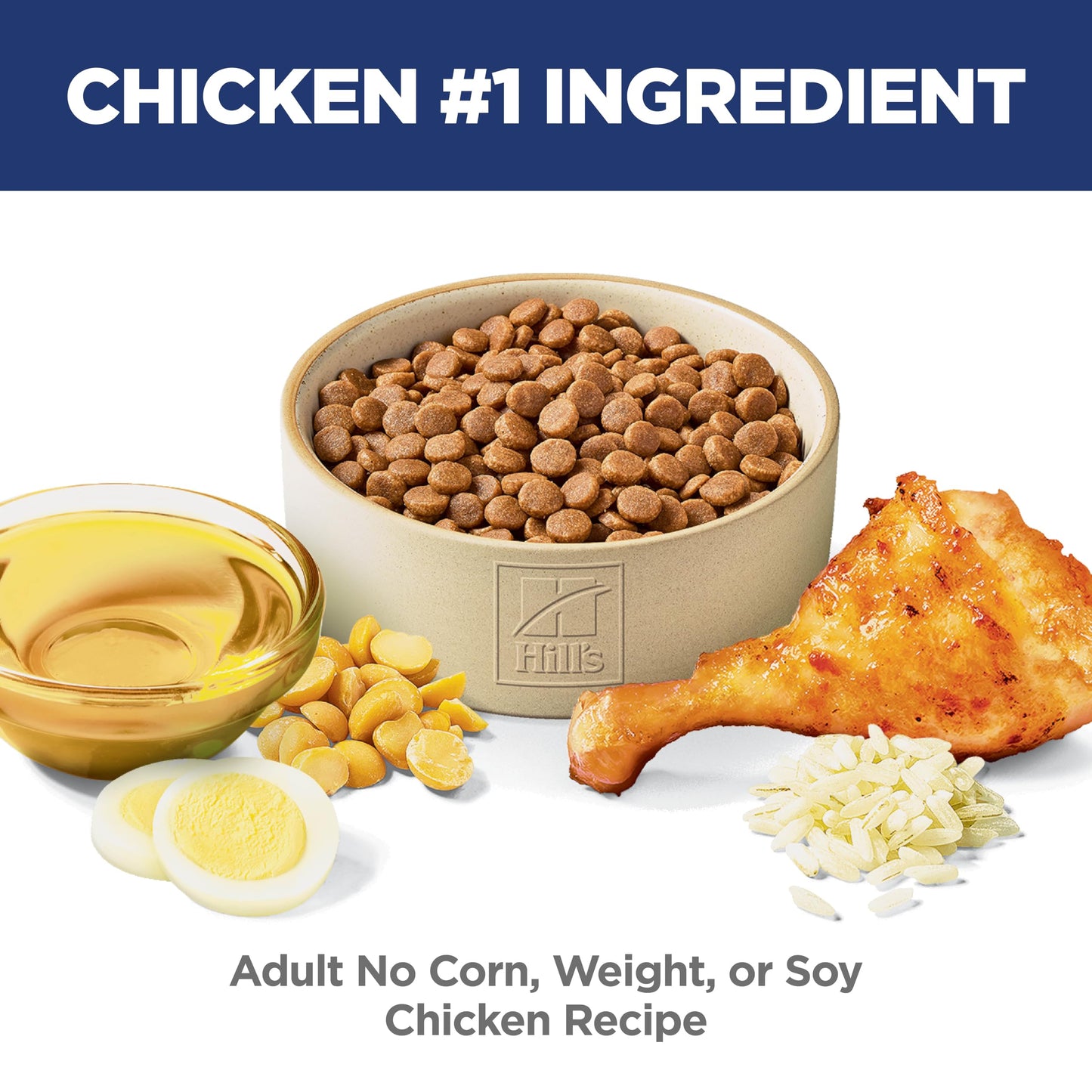 Hill’s Science Diet Adult Cat Food – Chicken & Brown Rice, 7 lb