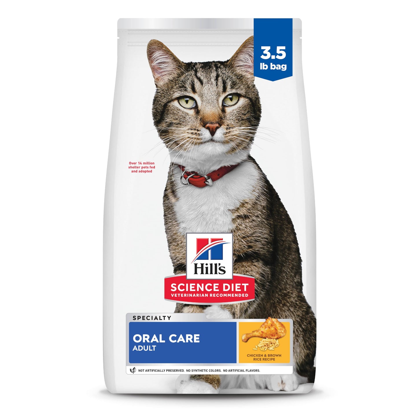 Hill’s Science Diet Oral Care Cat Food – Chicken, 3.5 lb