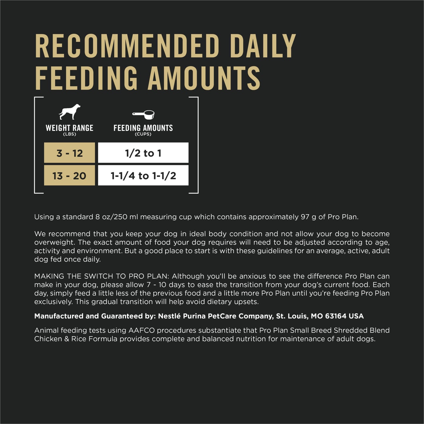 Purina Pro Plan Small Breed Dog Food – Chicken & Rice, 6 lb