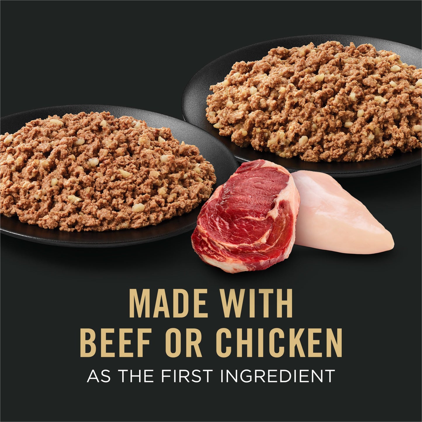 Purina Pro Plan Wet Dog Food Variety Pack – Chicken & Beef, 12 x 13 oz