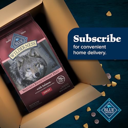 Blue Buffalo Wilderness Adult Dry Dog Food – Salmon, 13 lb
