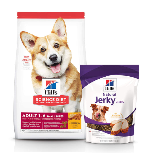 Hill’s Science Diet Adult Dog Food & Treats Combo – Chicken & Barley