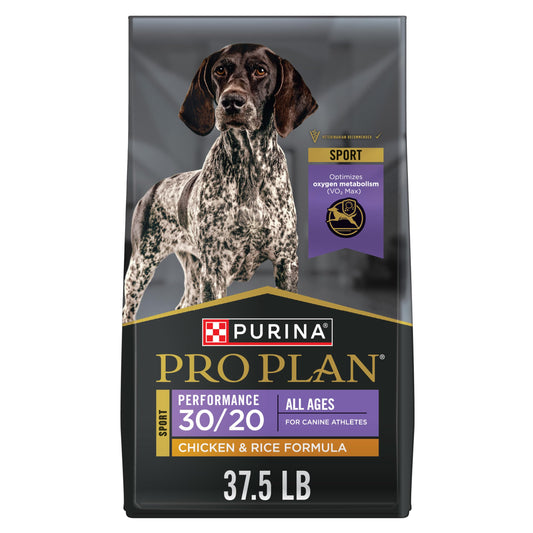 Purina Pro Plan Sport Performance Dog Food – Chicken & Rice, 37.5 lb